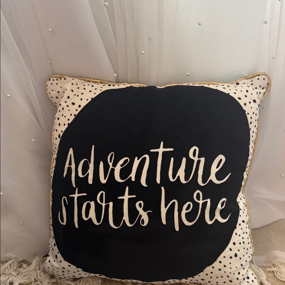 Pillow fort decorative pillow
